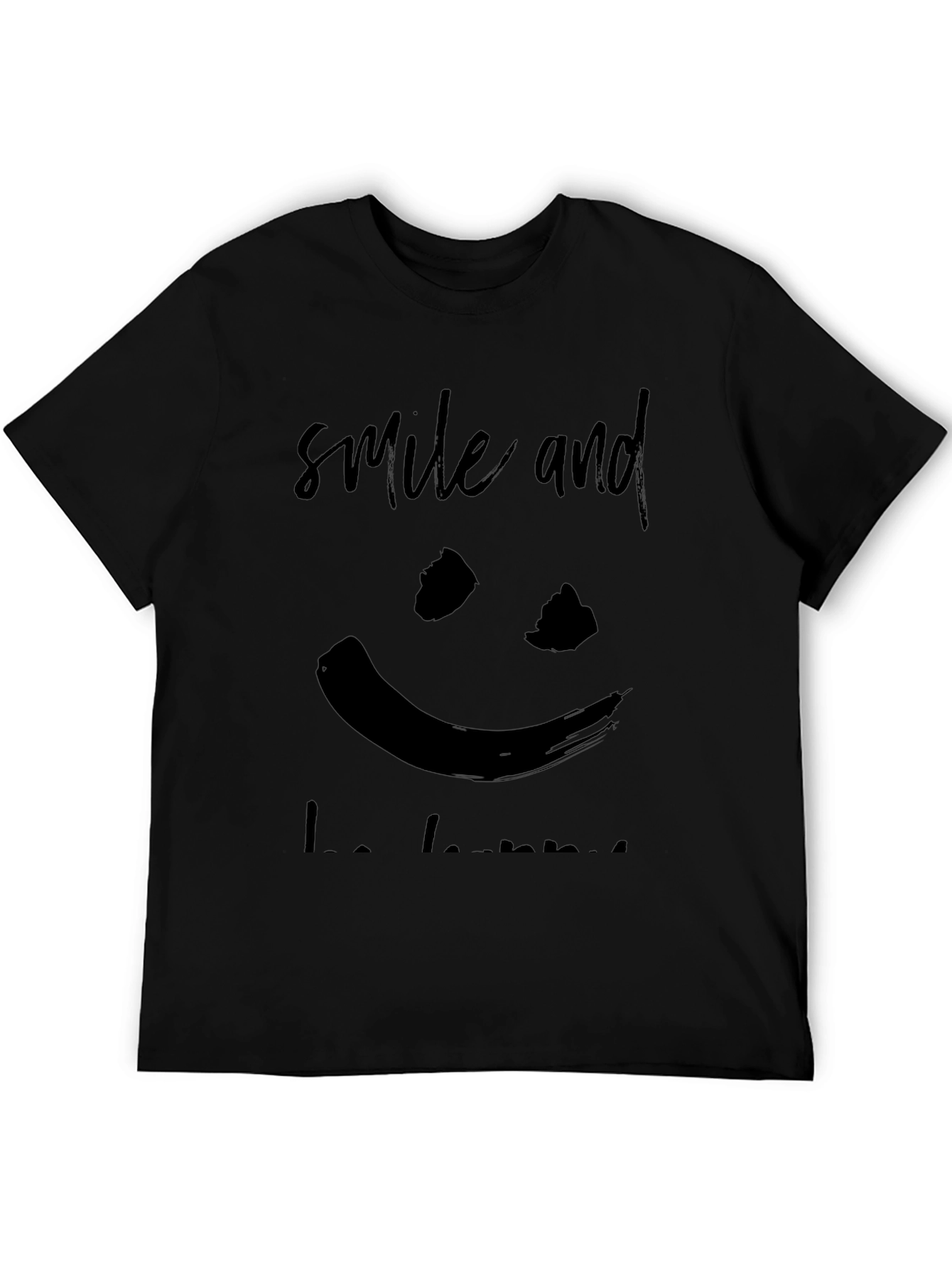 Smile and Be Happy Graphic Tee