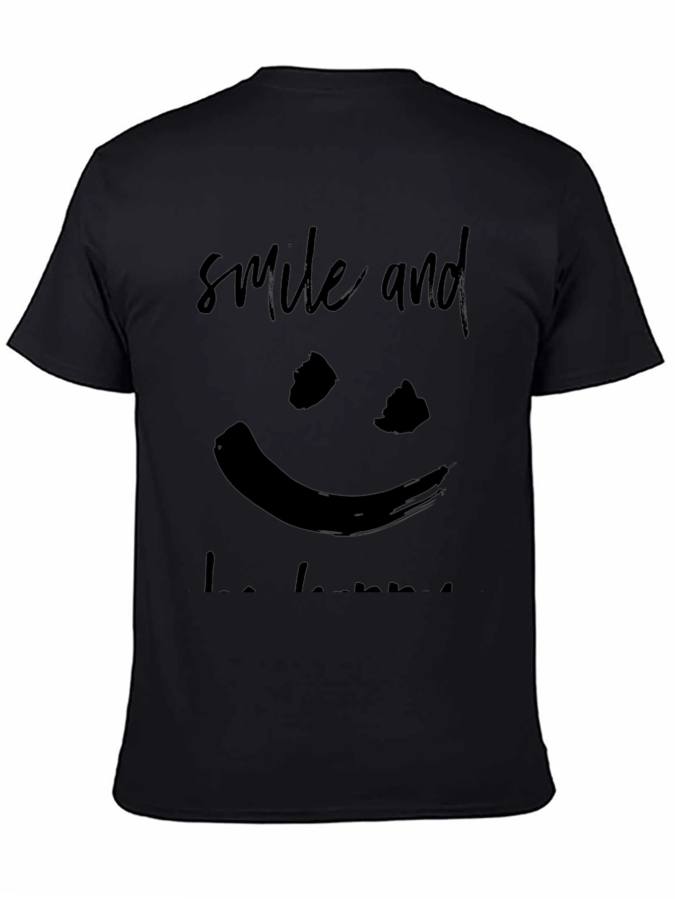 Smile and Be Happy Graphic Tee