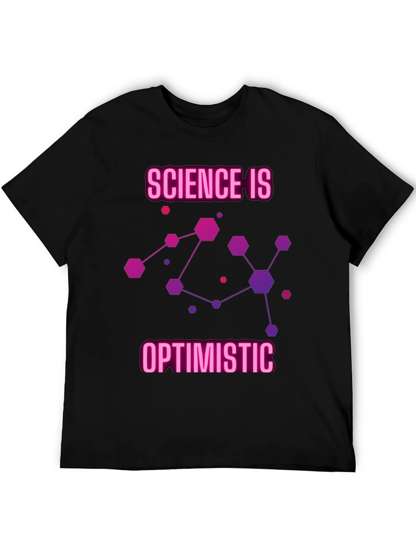 Science Is Optimistic Graphic T-Shirt
