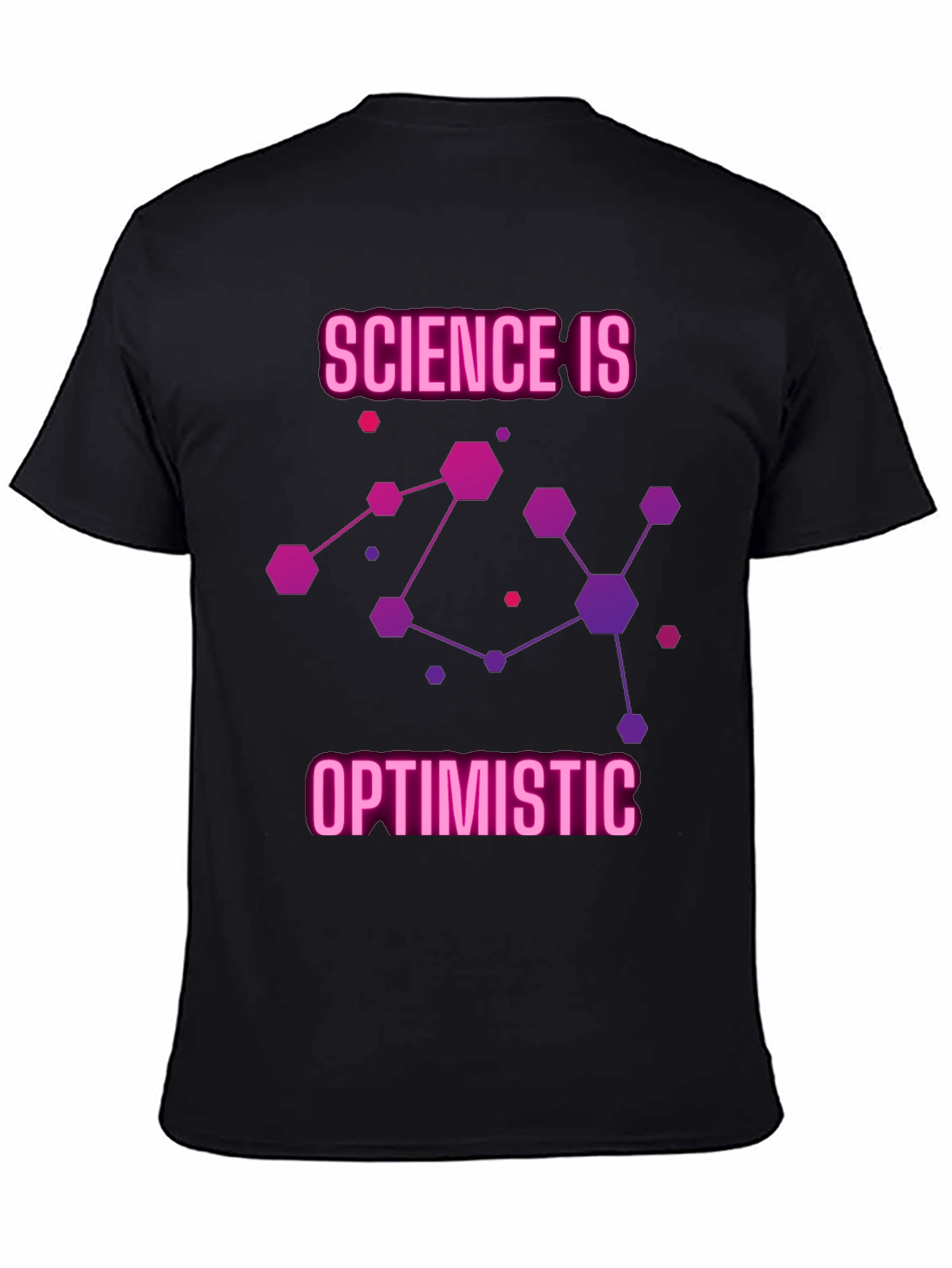 Science Is Optimistic Graphic T-Shirt