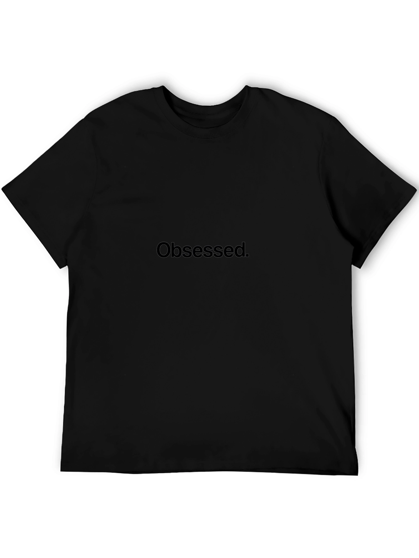 Obsessed Graphic T-Shirt - Black