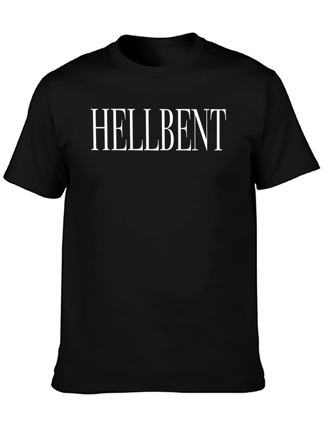Hellbent Graphic Tee - Stylish Black T-Shirt