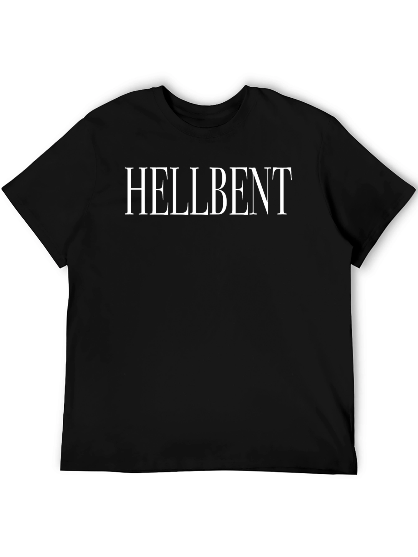 Hellbent Graphic Tee - Stylish Black T-Shirt