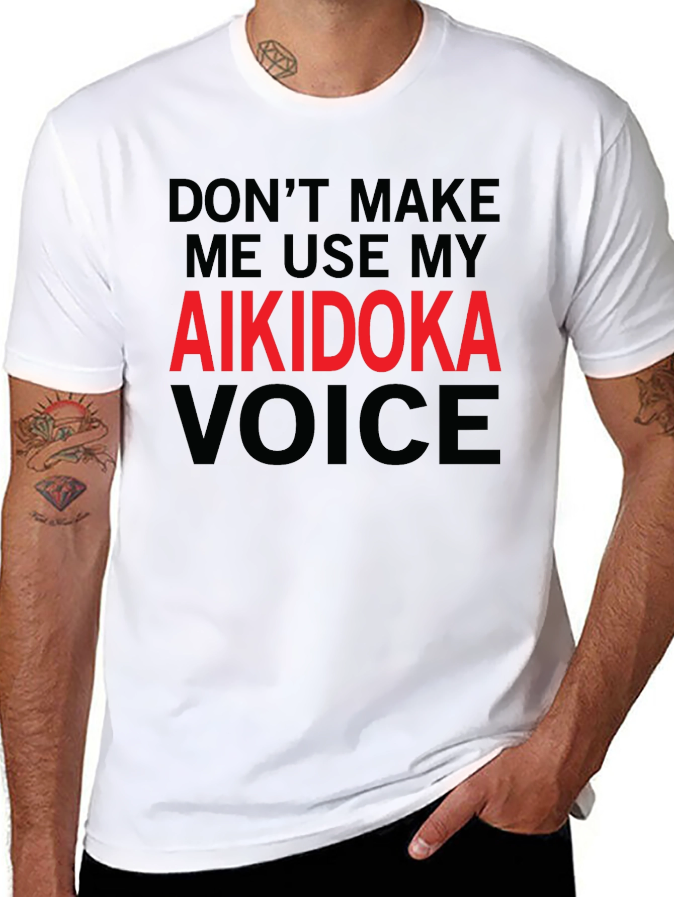 Aikidoka Voice T-Shirt - Martial Arts Funny Tee