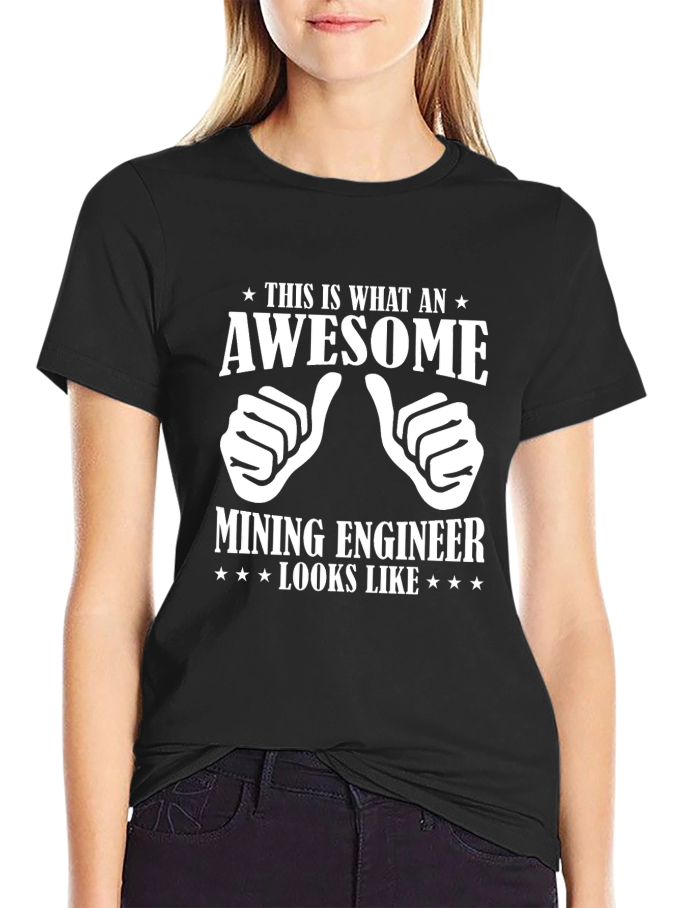 Awesome Mining Engineer Graphic T-Shirt