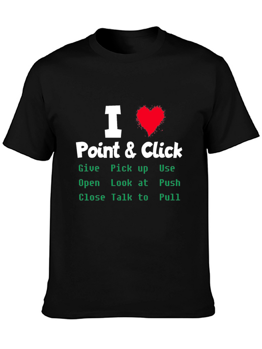 I Heart Point & Click Adventure Game T-Shirt