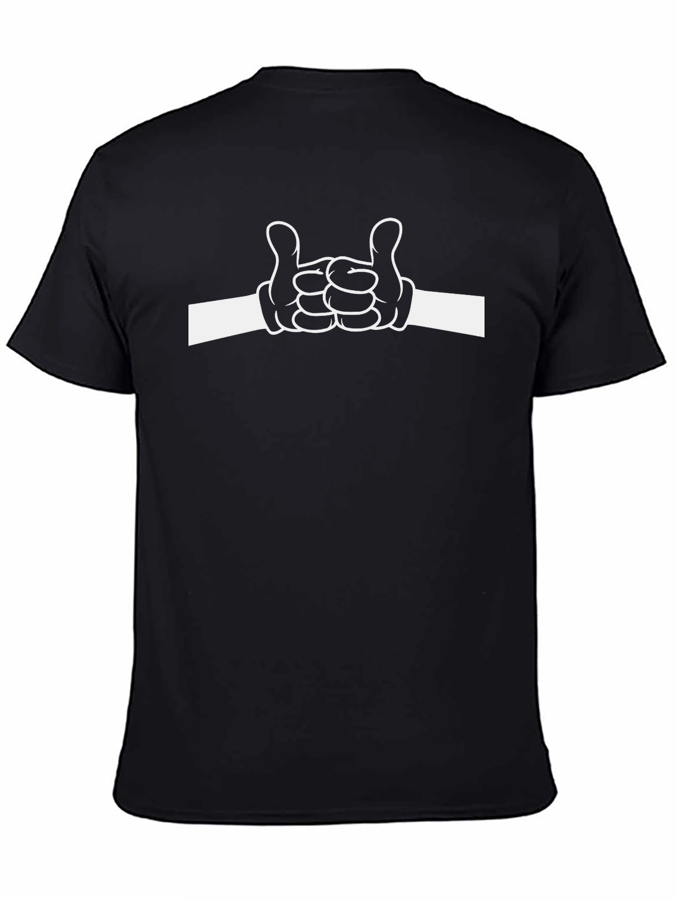 Rock On Graphic Tee - Black Cotton Casual Shirt