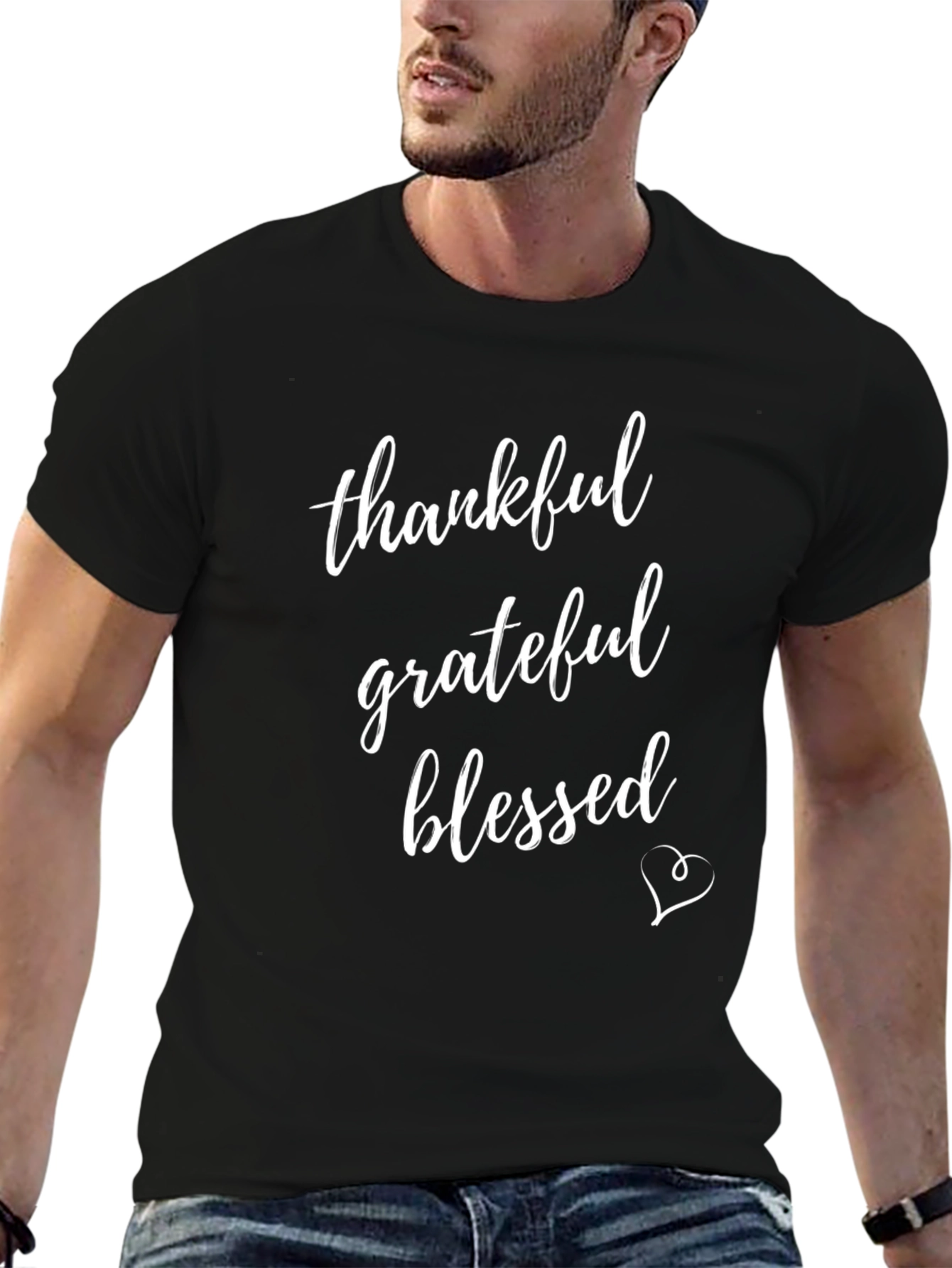 Thankful Grateful Blessed T-Shirt