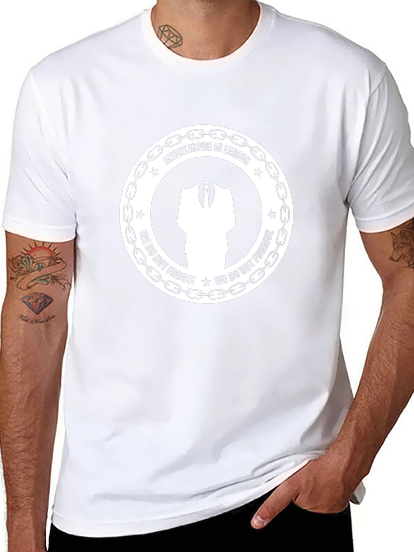 Anonymous Legion T-Shirt - We Do Not Forget