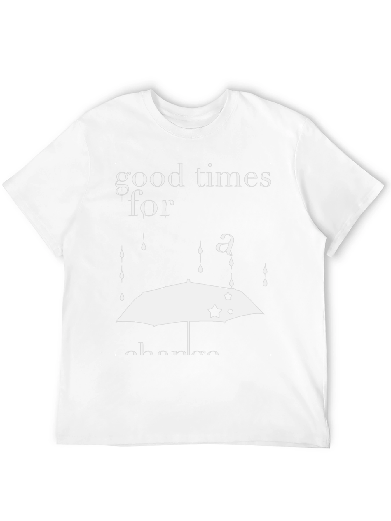 Good Times T-Shirt: Umbrella Design