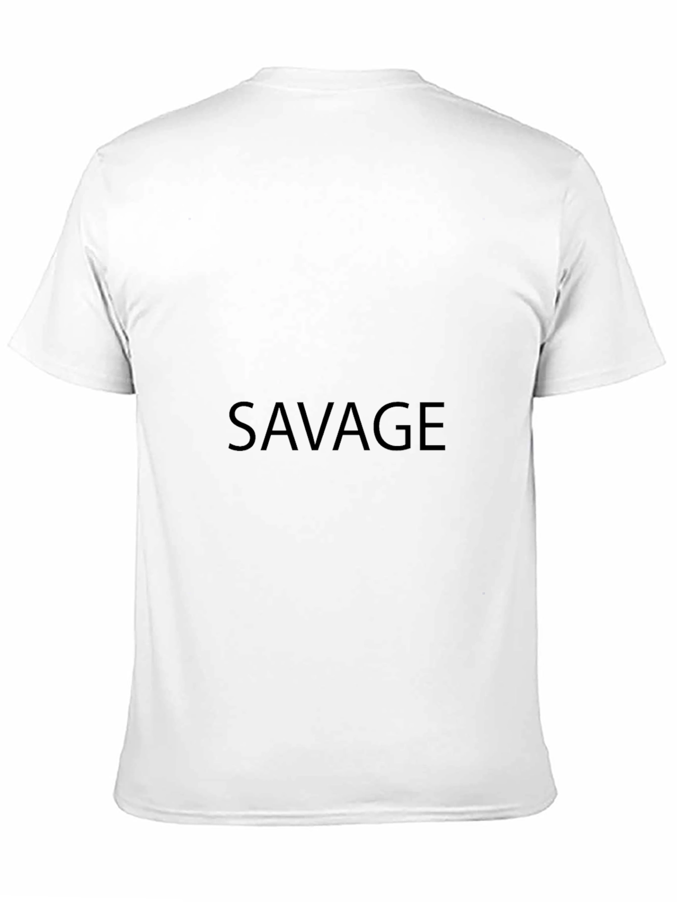 Savage Graphic Black T-Shirt - Modern Style