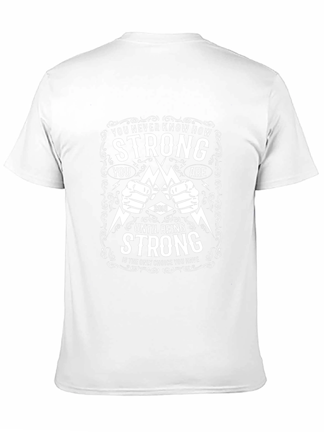 Strong Graphic T-Shirt - Motivational Design