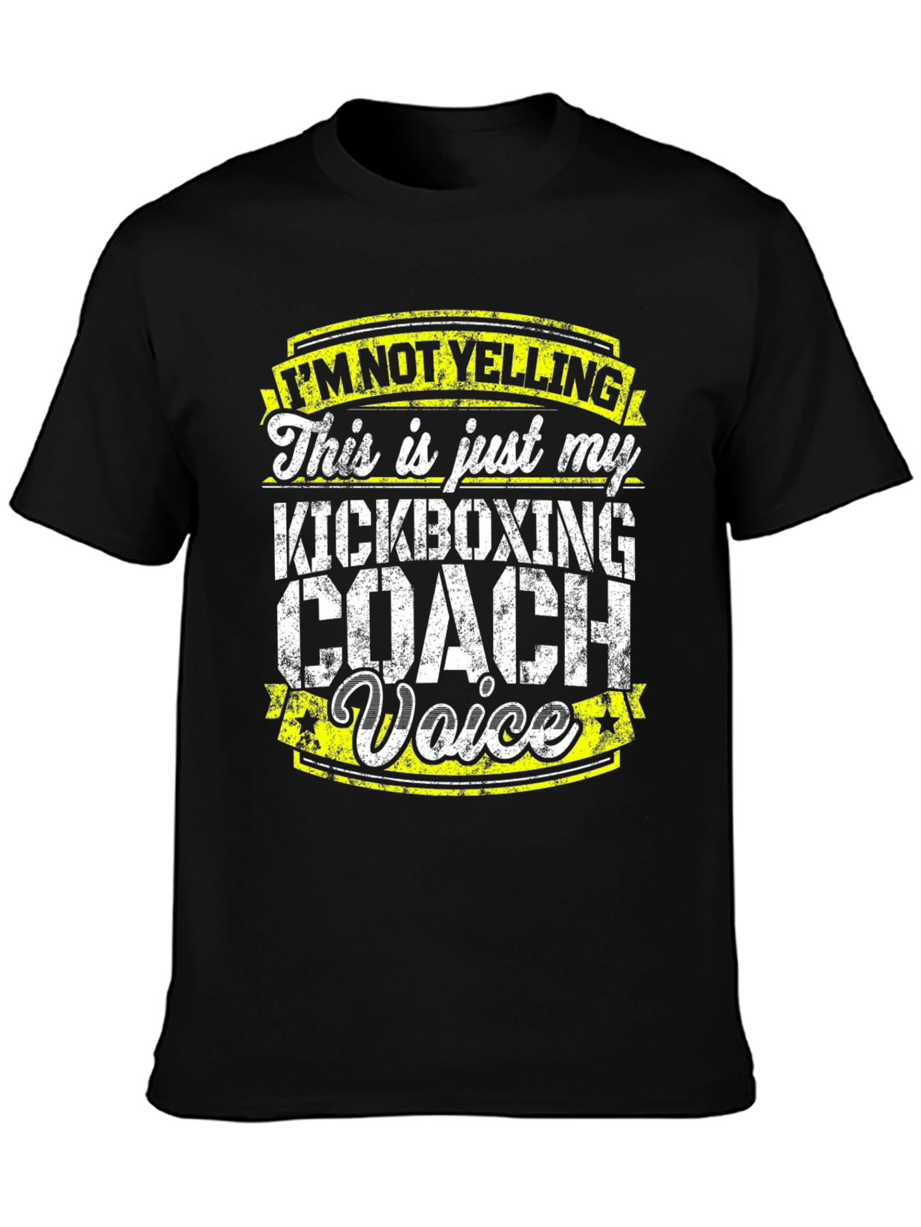 Kickboxing Coach Voice T-Shirt