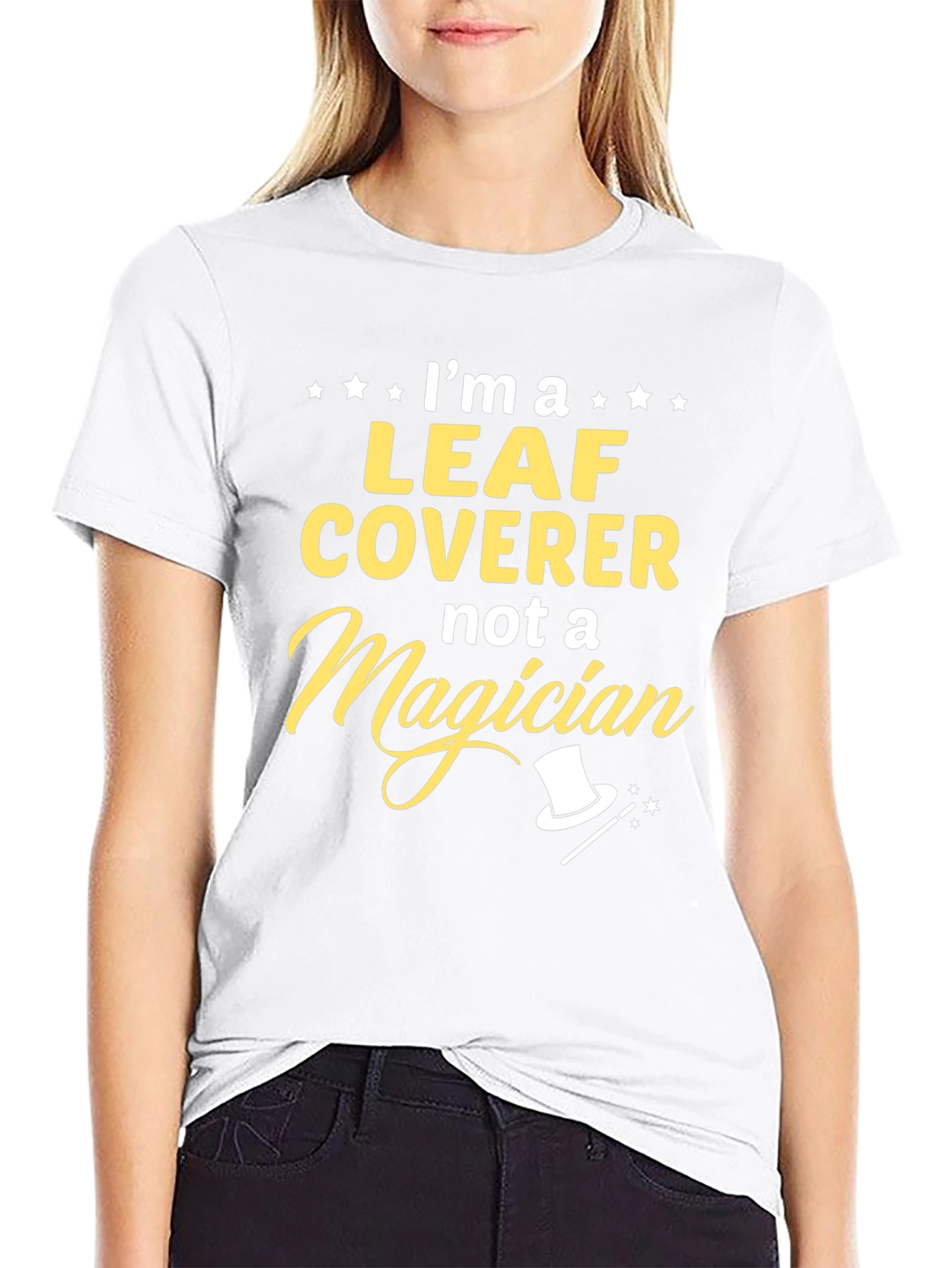 Leaf Coverer T-Shirt - Funny Landscaping Tee