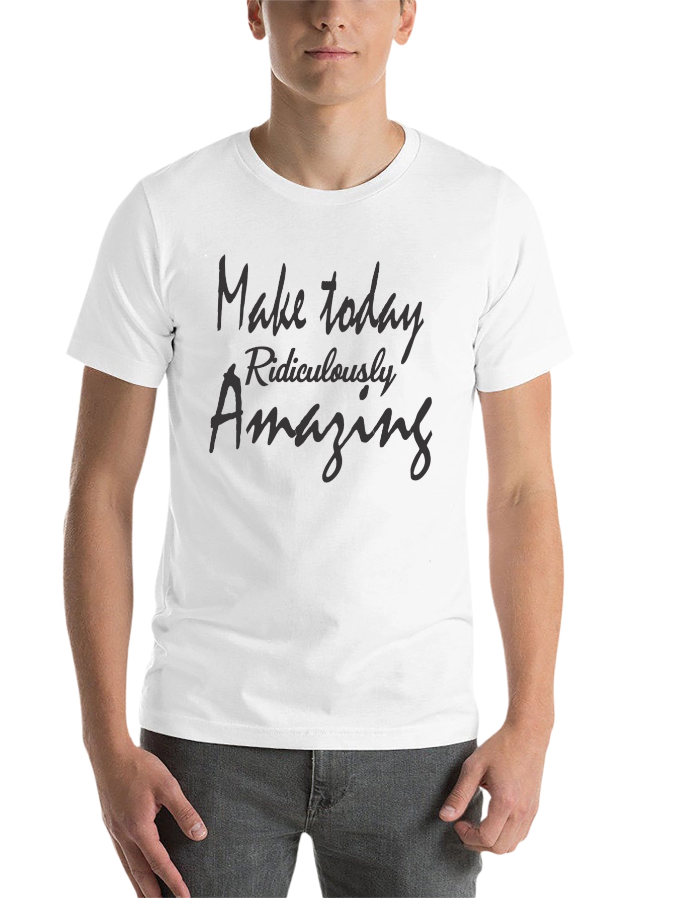 Inspiring Make Today Amazing Black T-Shirt