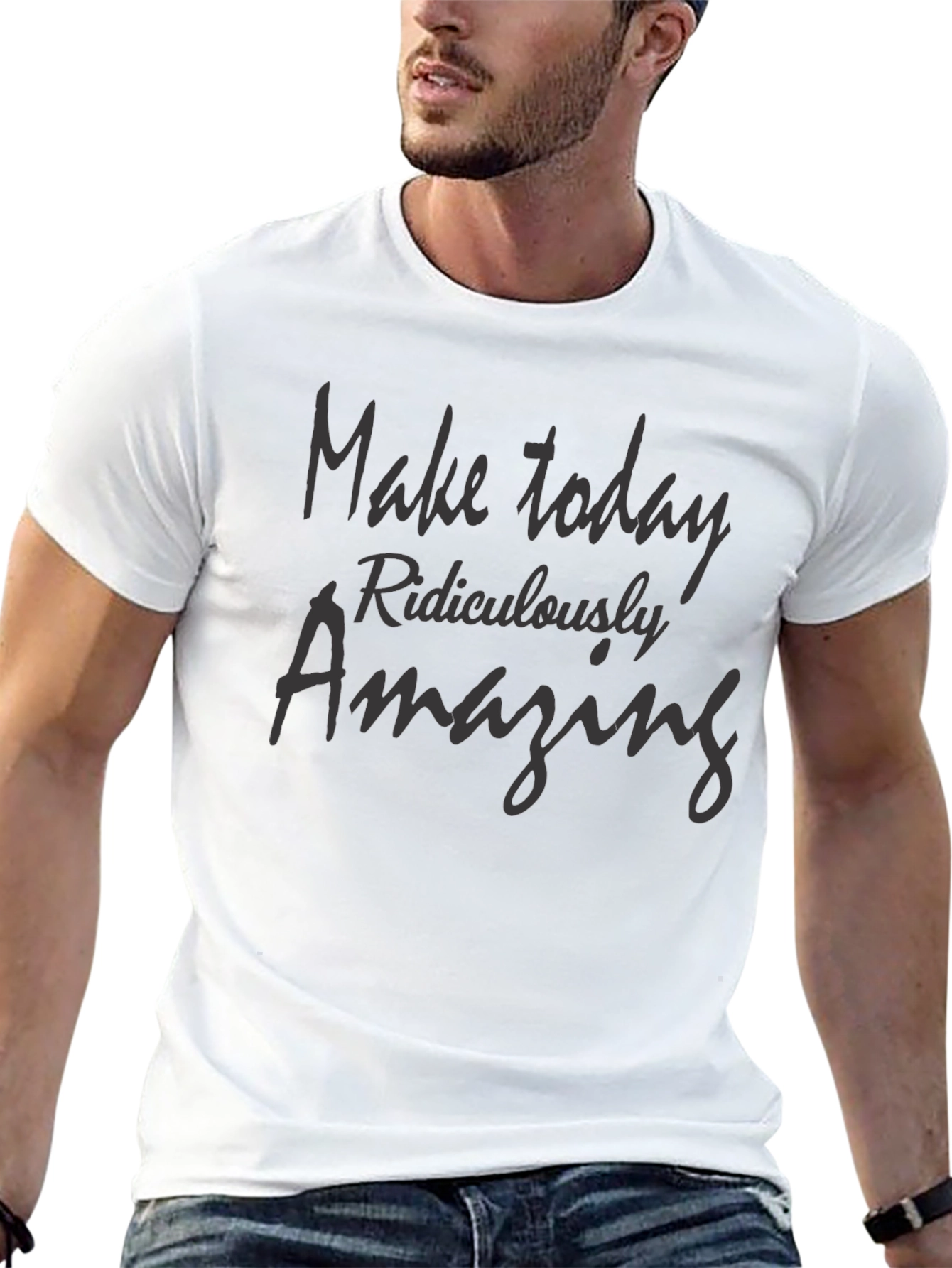 Inspiring Make Today Amazing Black T-Shirt