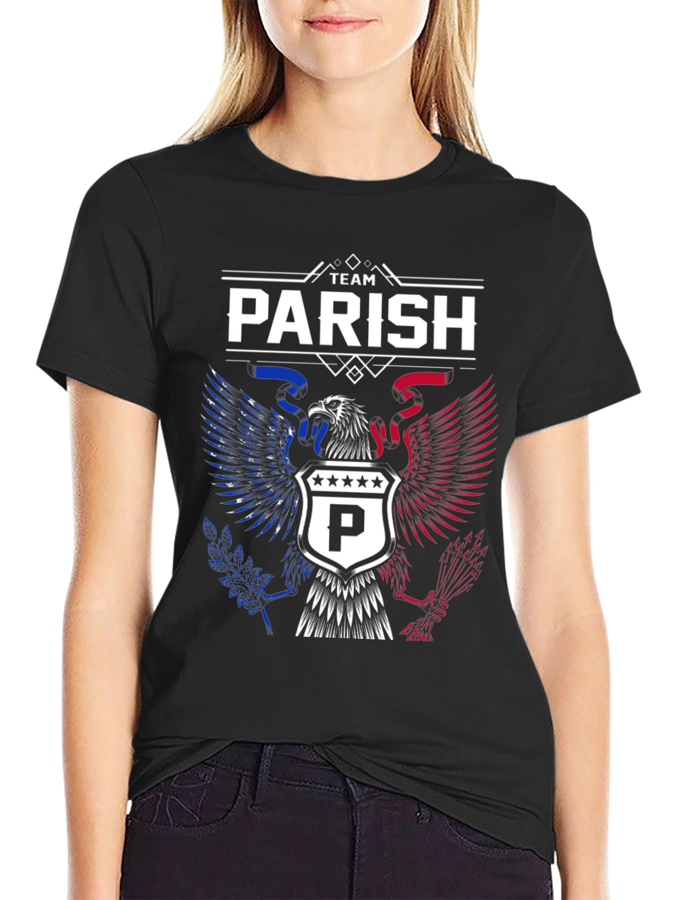 Team Parish Eagle Crest T-Shirt