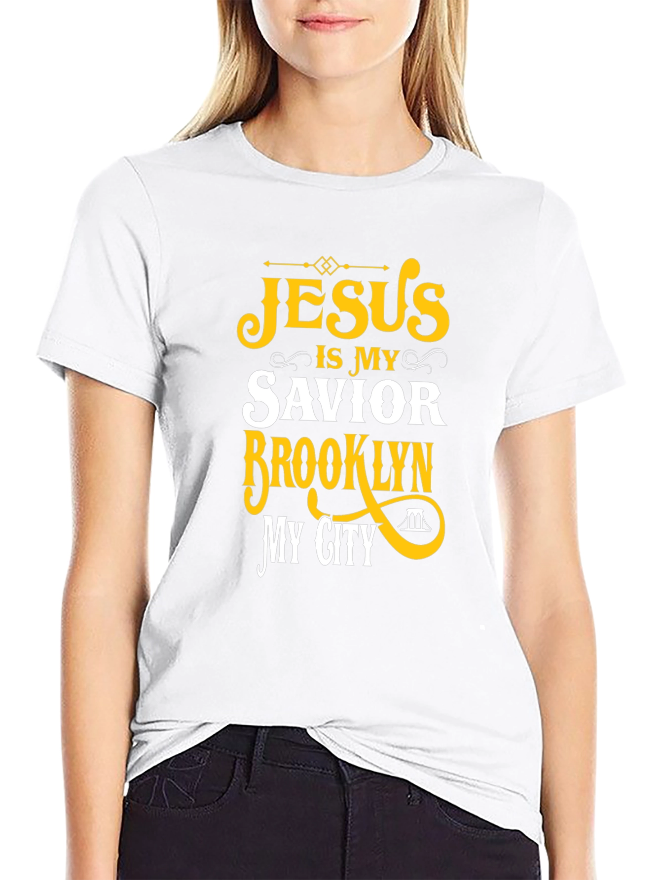 Jesus Is My Savior Brooklyn My City T-Shirt