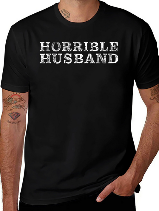 Horrible Husband Graphic Novelty T-Shirt