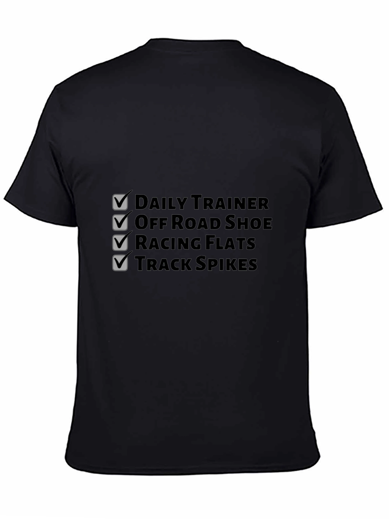 Runners Checklist T-Shirt