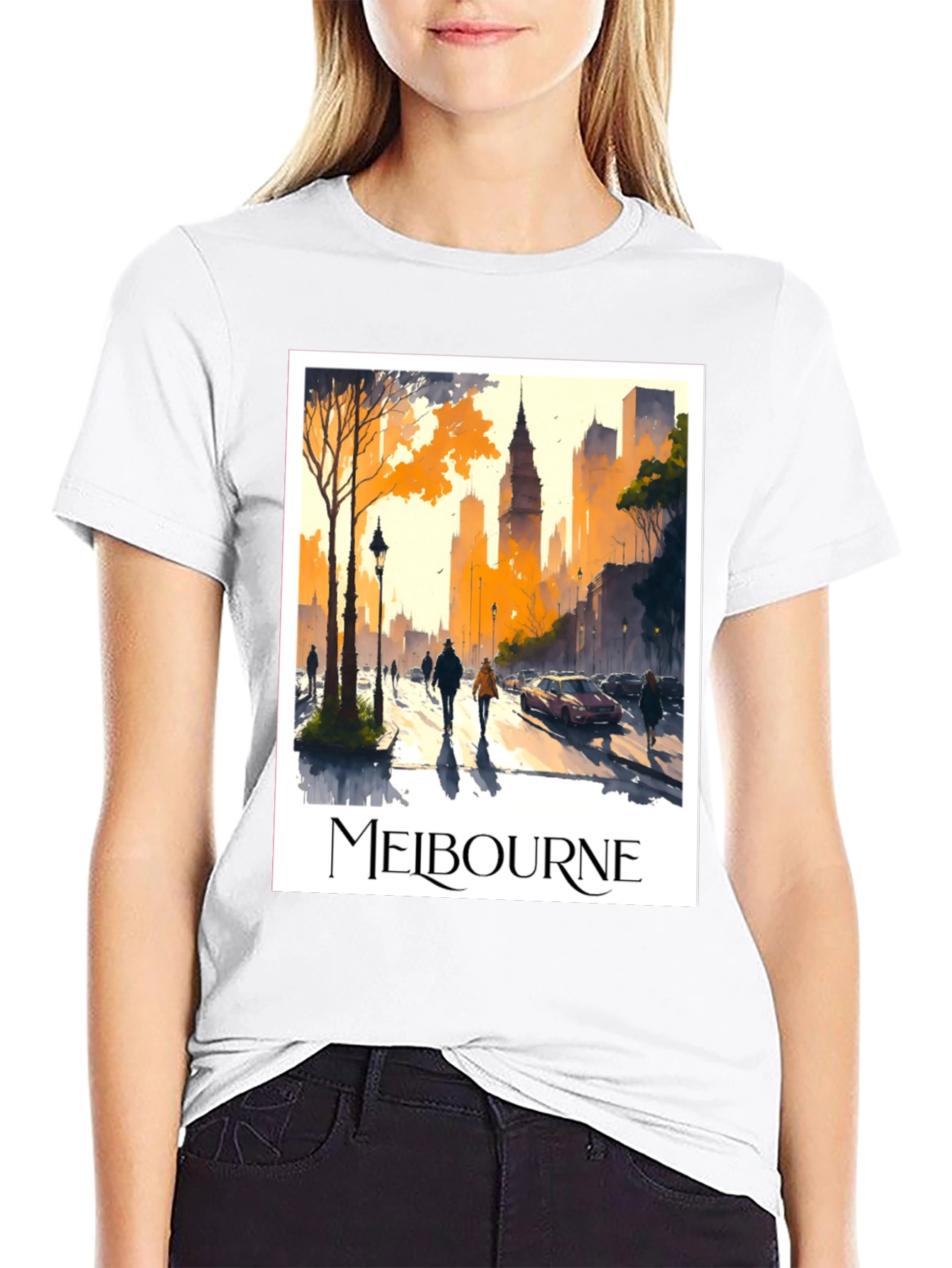 Melbourne Cityscape T-Shirt