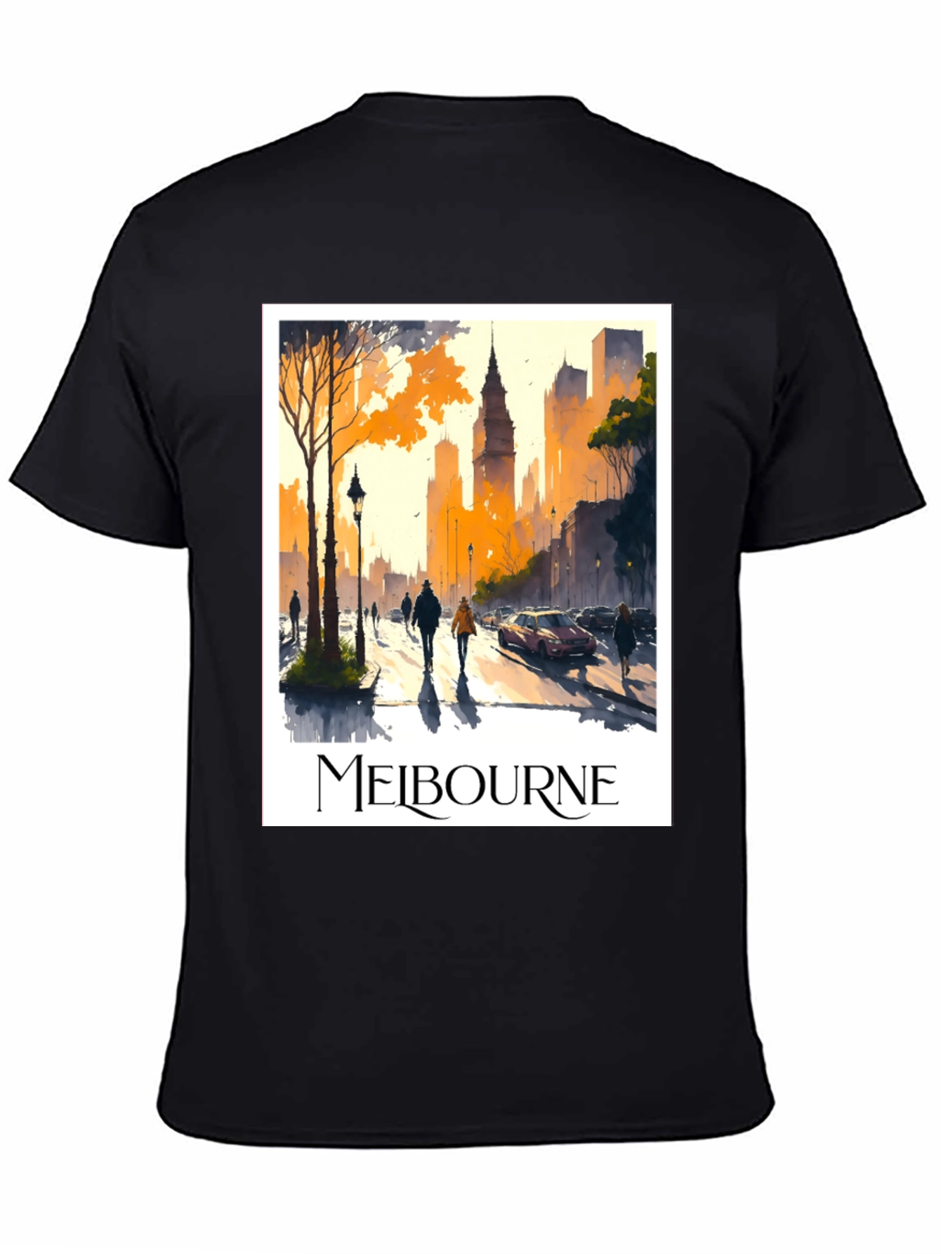 Melbourne Cityscape T-Shirt