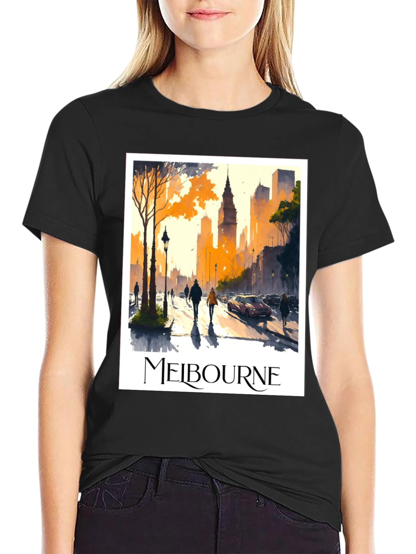 Melbourne Cityscape T-Shirt