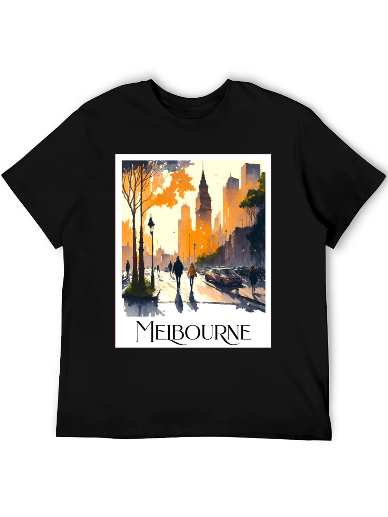 Melbourne Cityscape T-Shirt