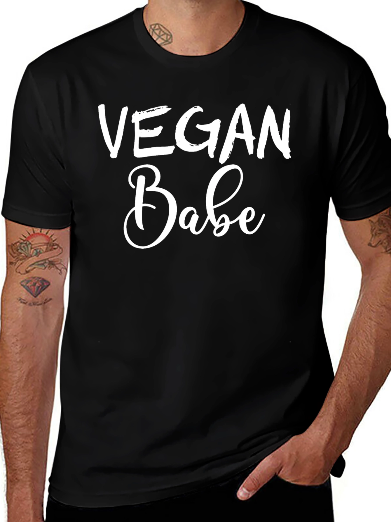 Vegan Babe Graphic T-Shirt