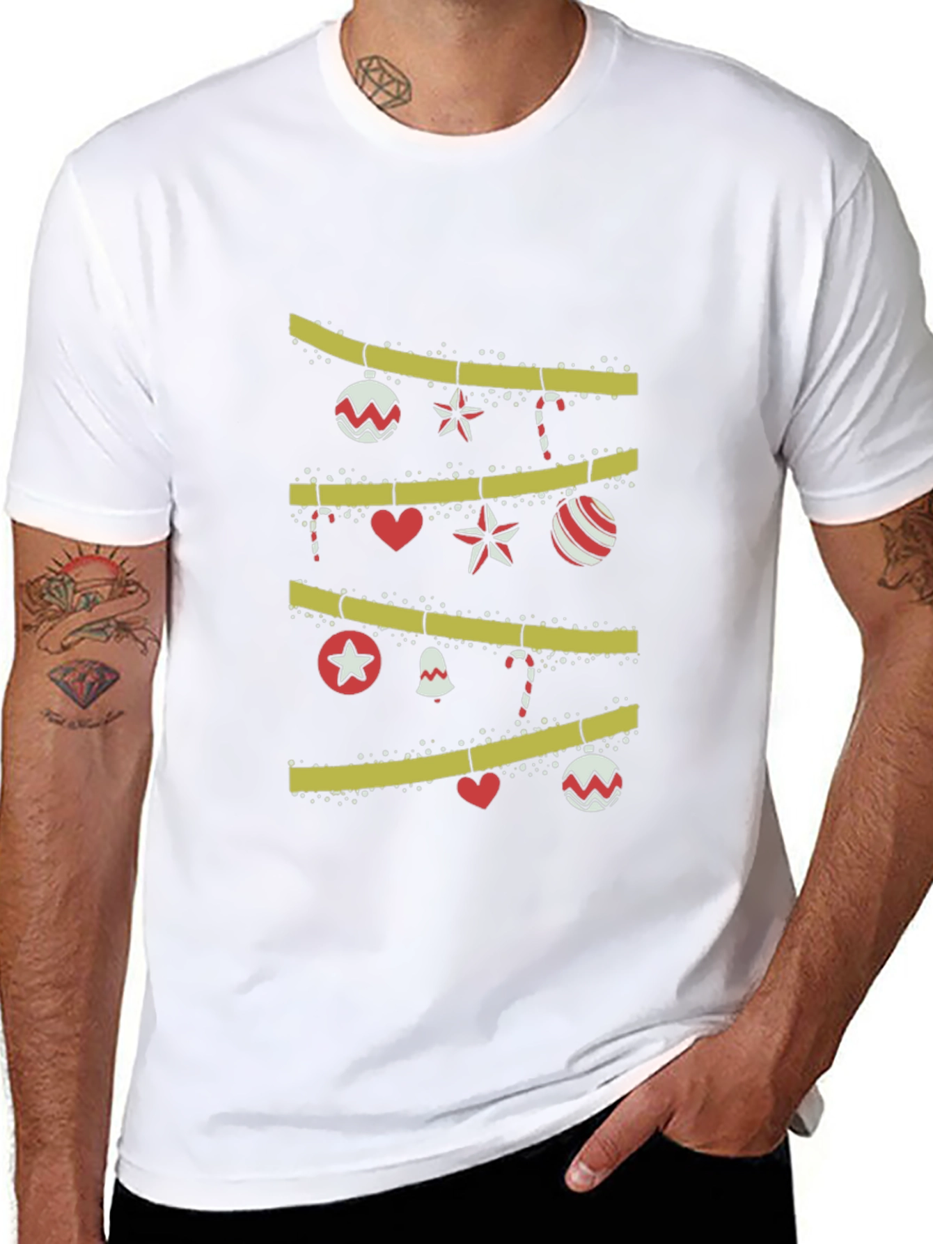 Christmas Ornament T-Shirt - Holiday Festive Tee
