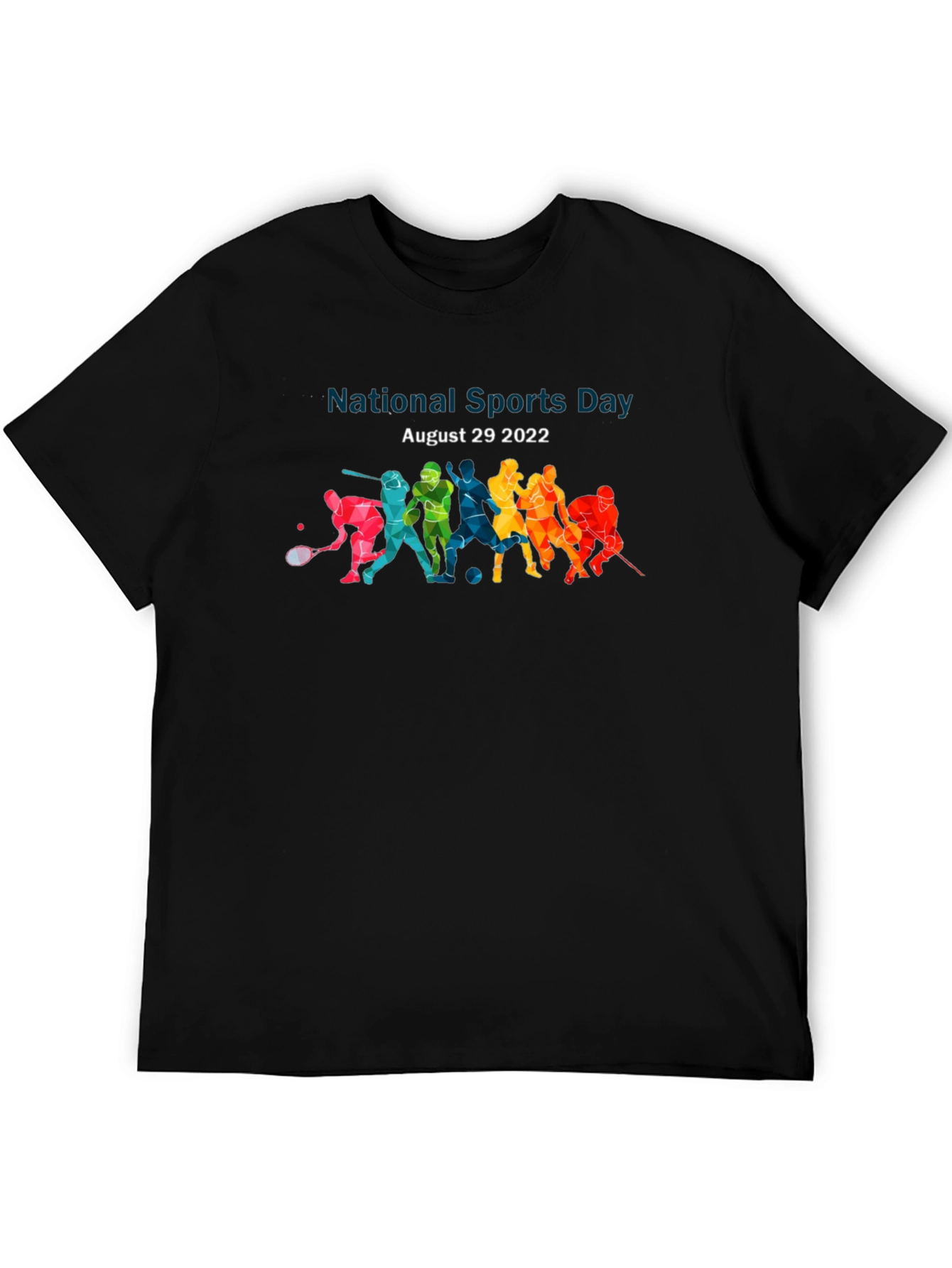 National Sports Day Graphic T-Shirt August 29 2022