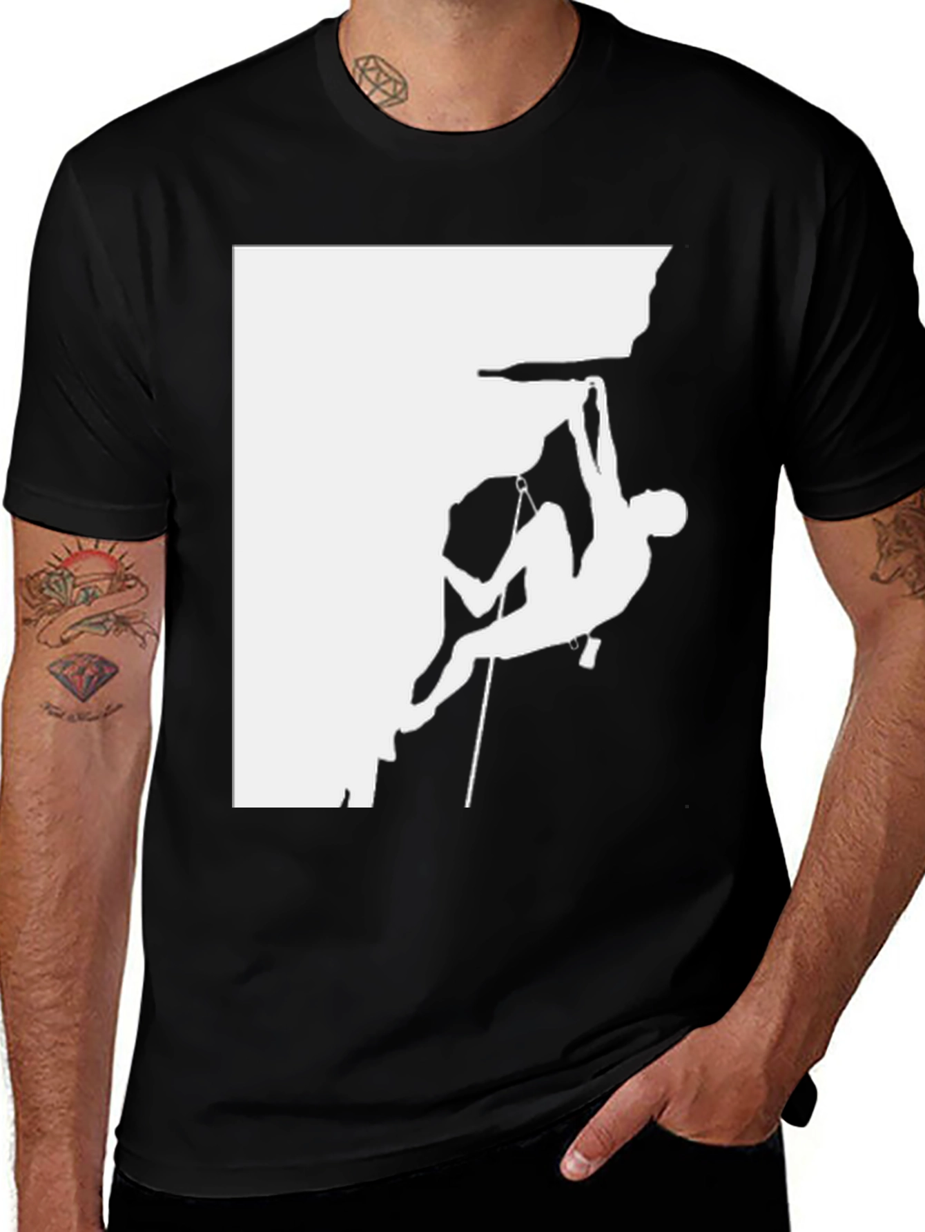 Rock Climbing Graphic Tee - Adventure Ready!
