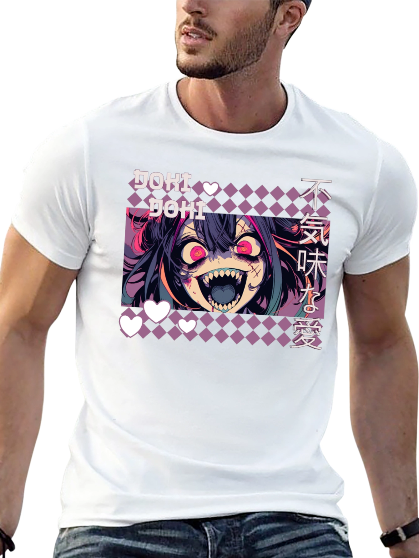 Doki Doki Anime T-Shirt - Graphic Tee