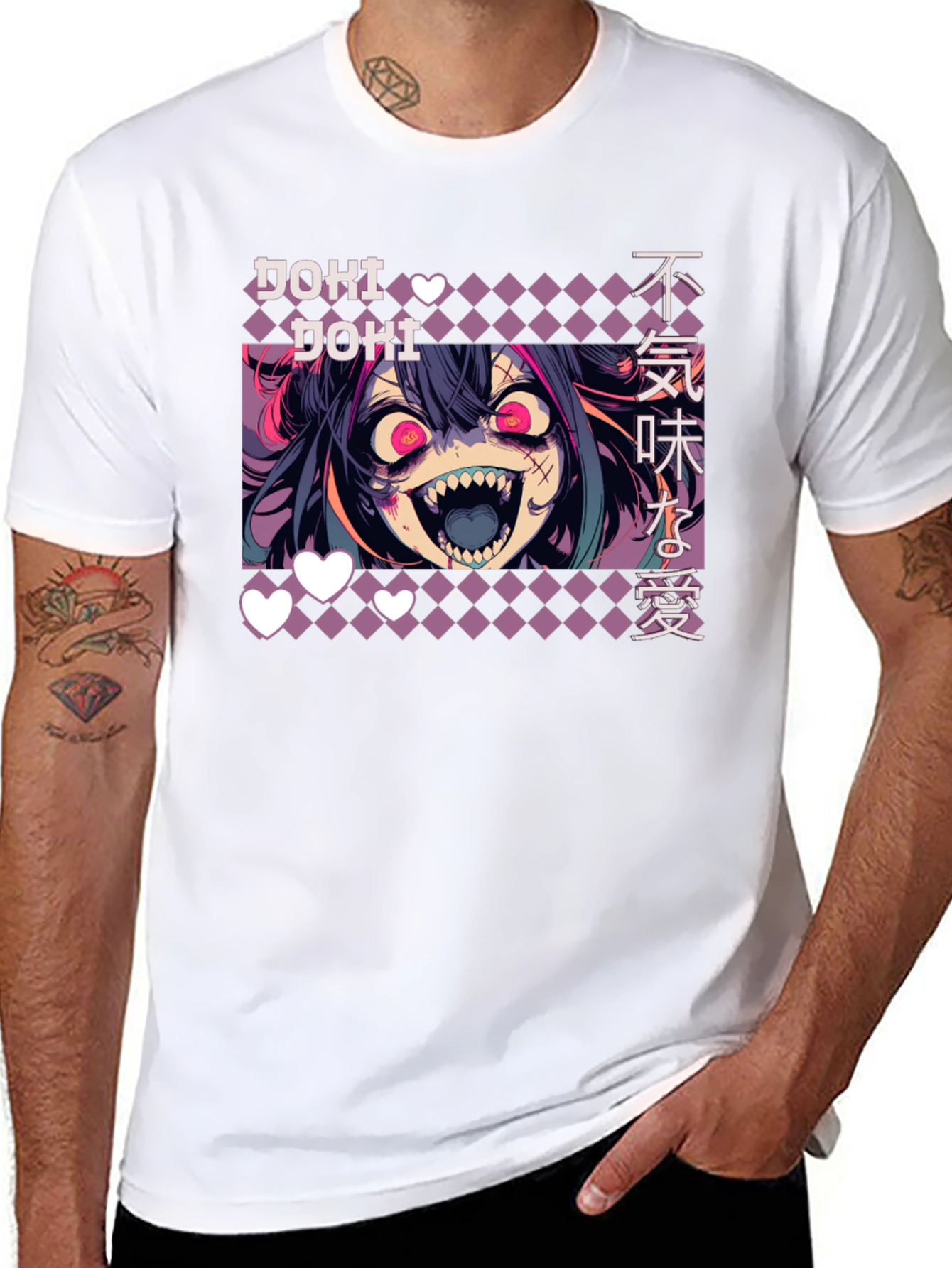 Doki Doki Anime T-Shirt - Graphic Tee