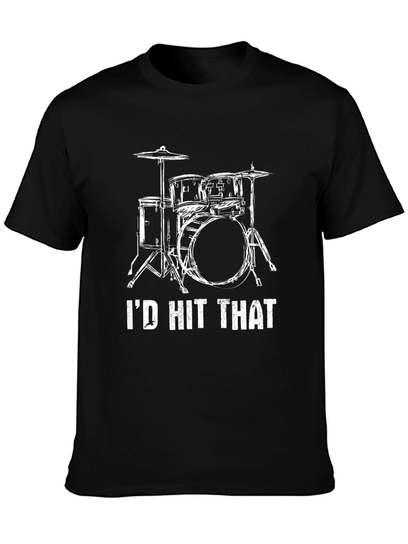 Id Hit That Drum Set T-Shirt