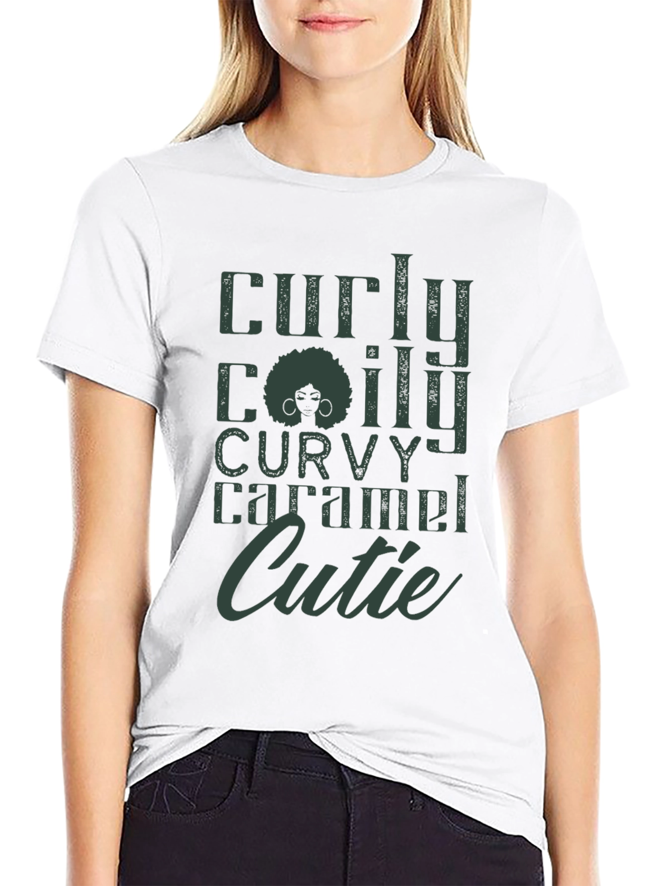 Curly Coily Curvy T-Shirt