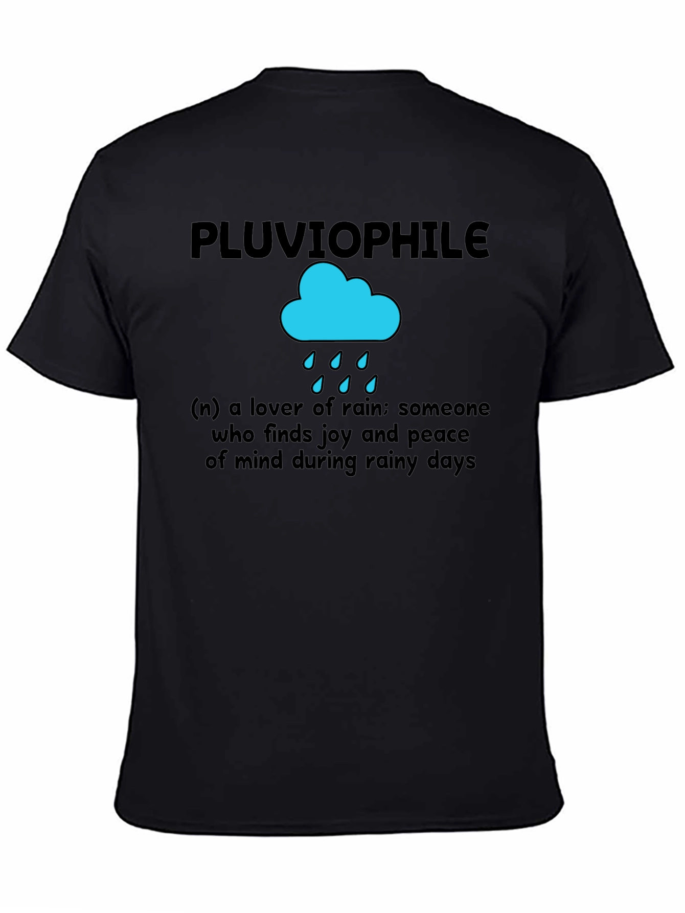 Pluviophile T-Shirt: Rain Lovers Comfort