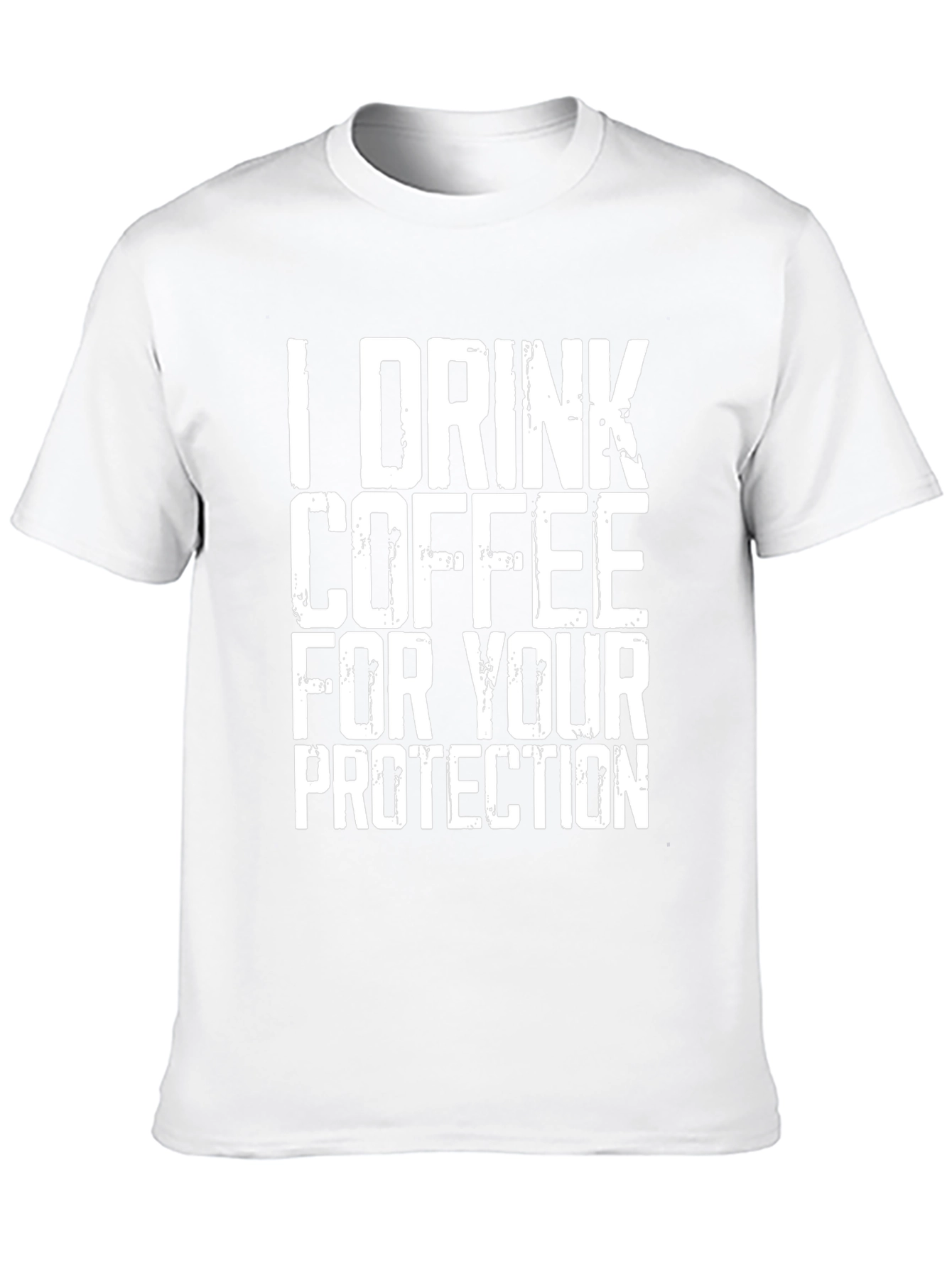 Coffee Protection T-Shirt - Funny Novelty Tee