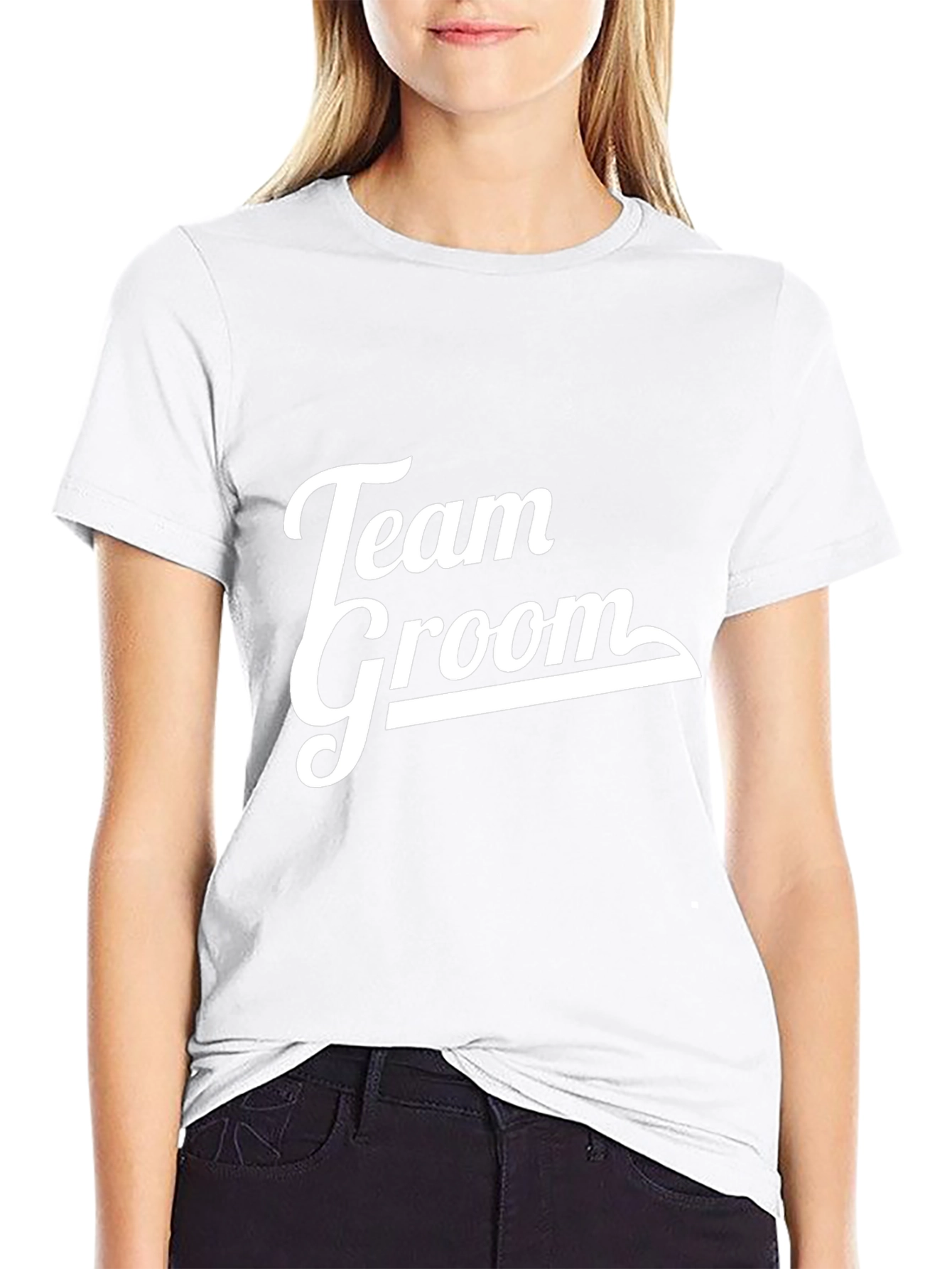 Team Groom Crew T-Shirt Black