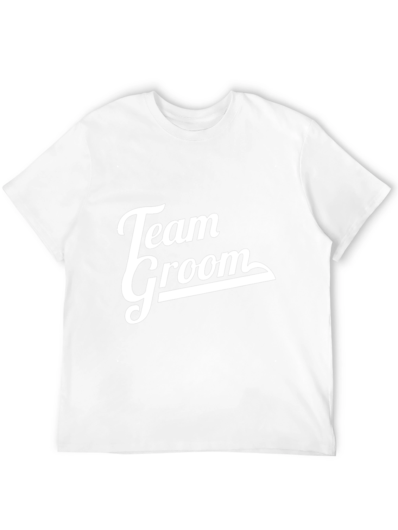 Team Groom Crew T-Shirt Black