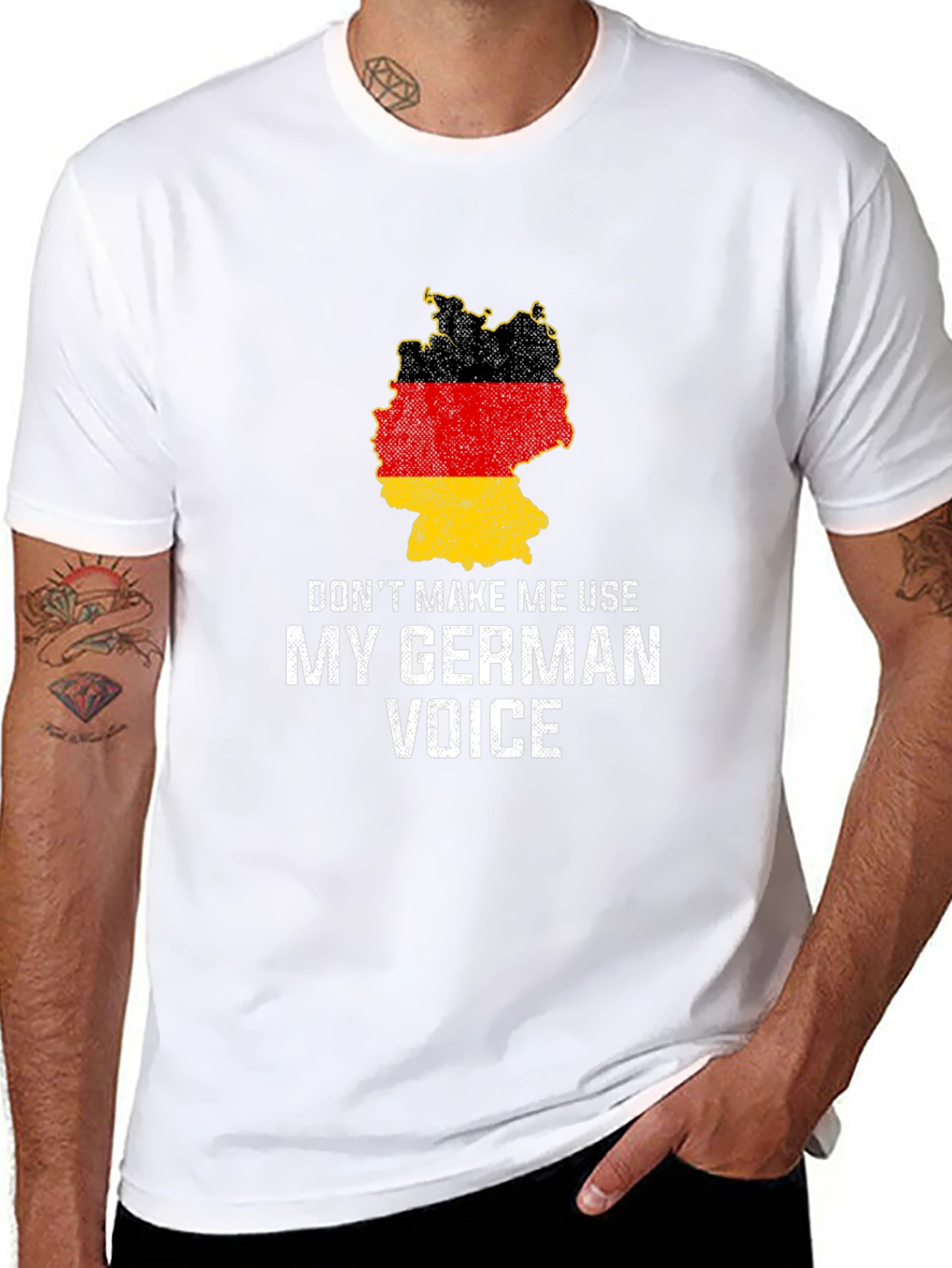Funny German Voice T-Shirt German Pride Tee