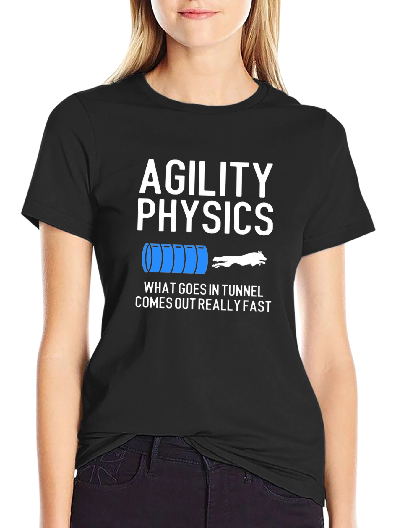 Agility Physics Dog Training T-Shirt