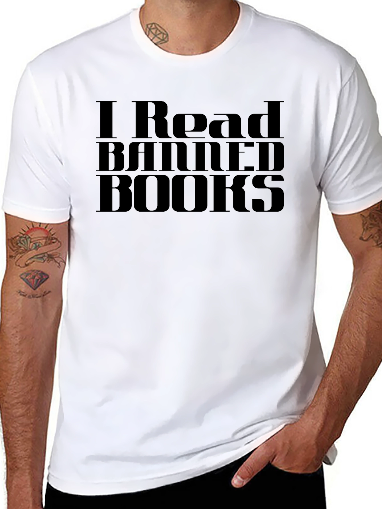 I Read Banned Books Graphic Tee