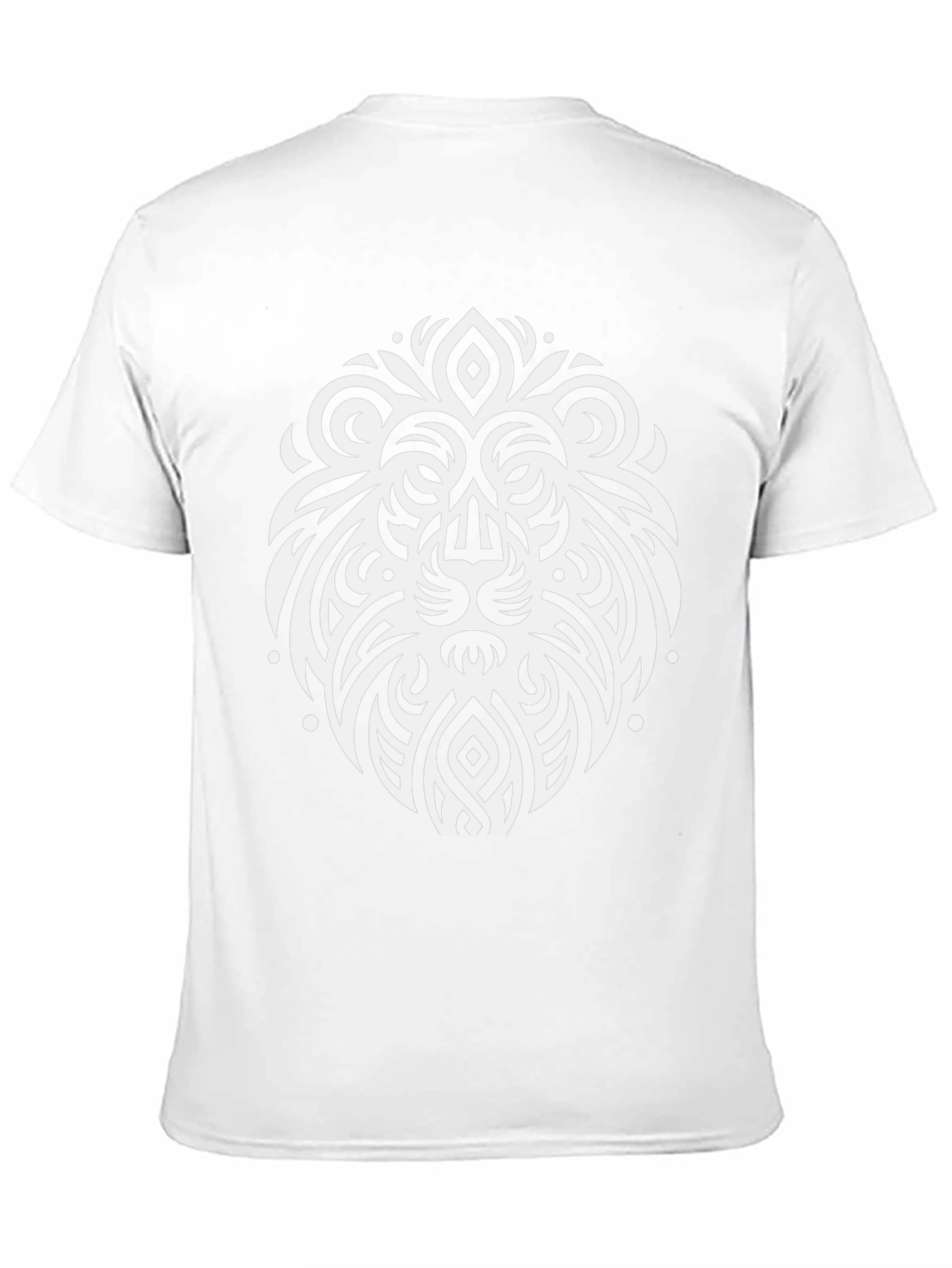 Lion Crest Graphic T-Shirt - Black