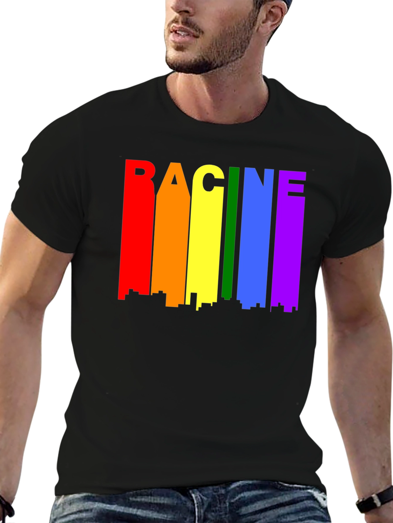 Racine Rainbow Pride T-Shirt