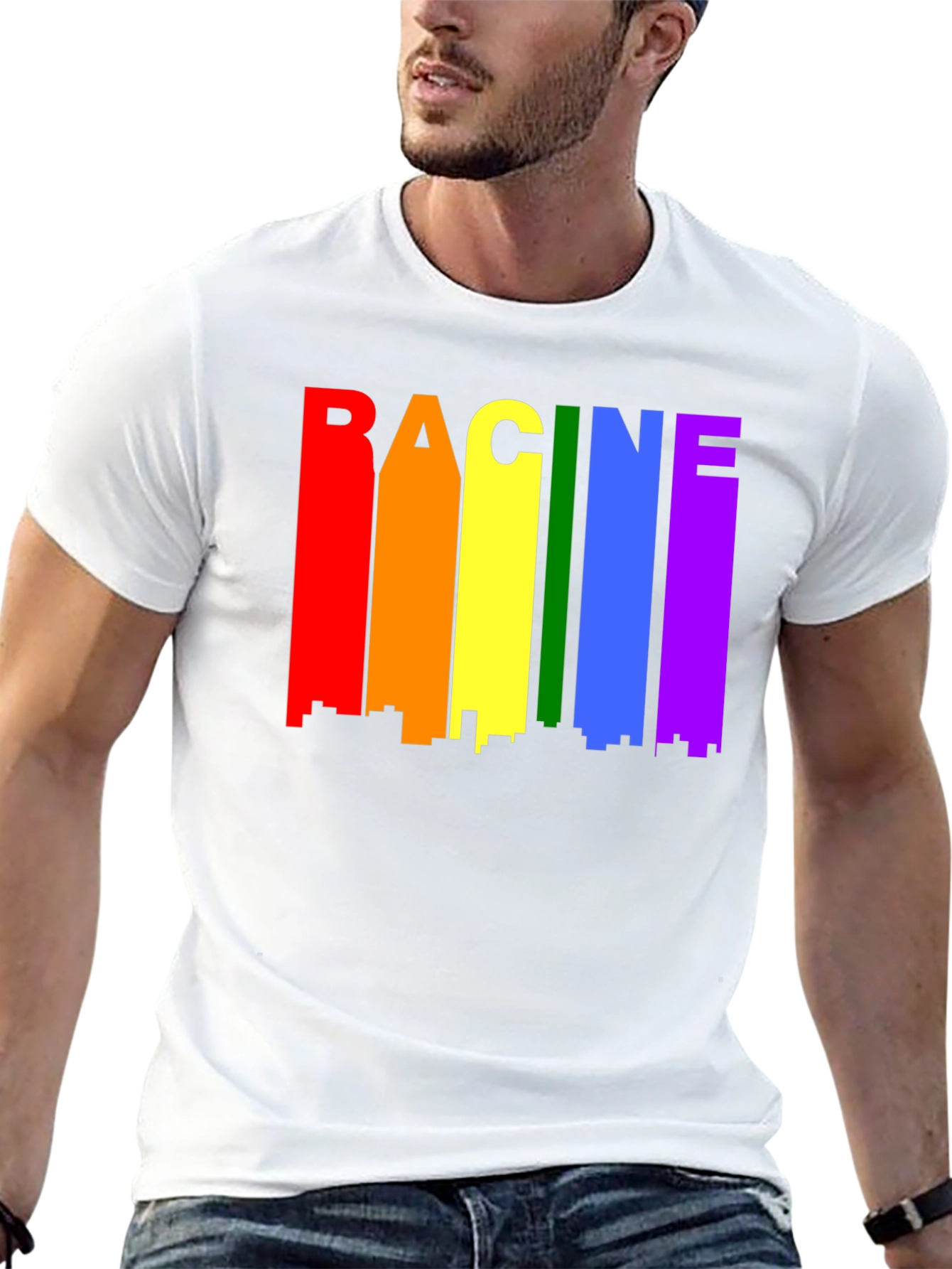 Racine Rainbow Pride T-Shirt