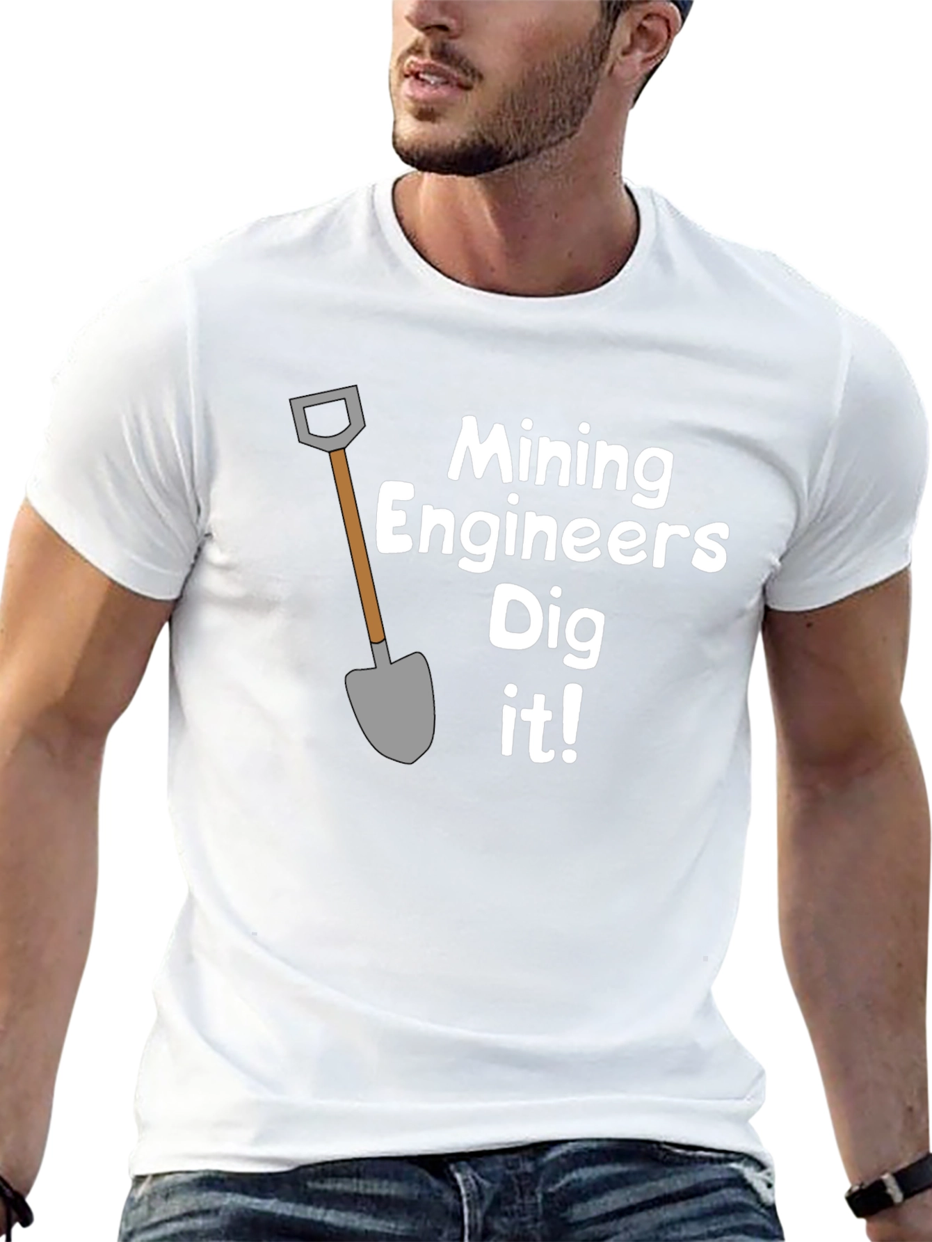 Mining Engineers Dig It! Graphic T-Shirt