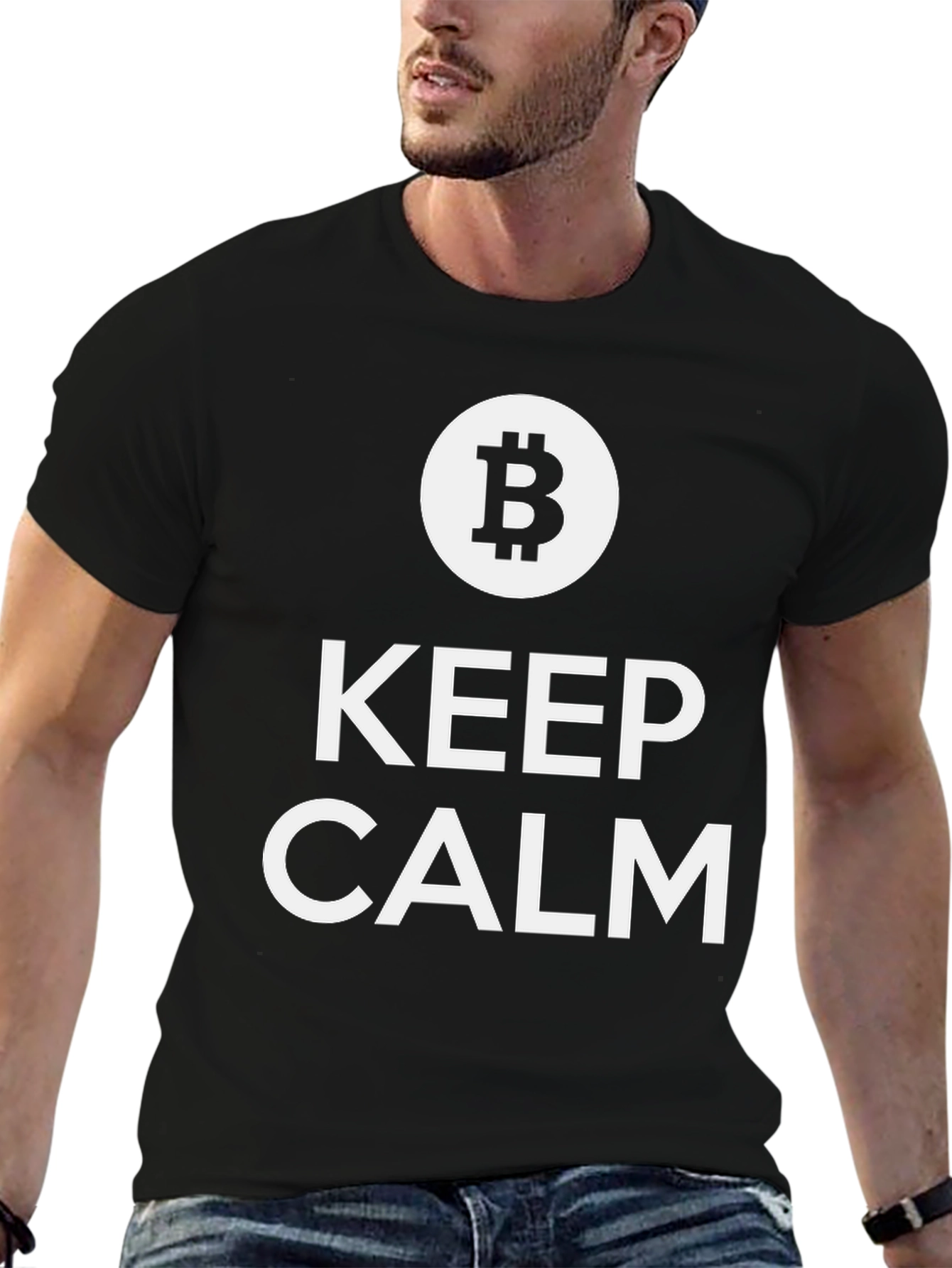 Keep Calm & Hodl Bitcoin T-Shirt