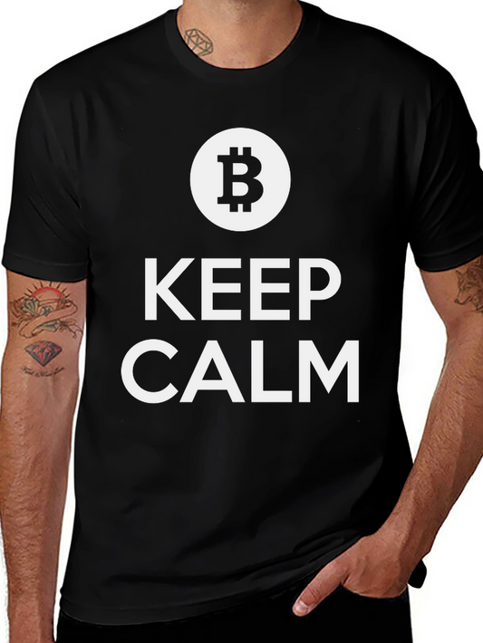 Keep Calm & Hodl Bitcoin T-Shirt