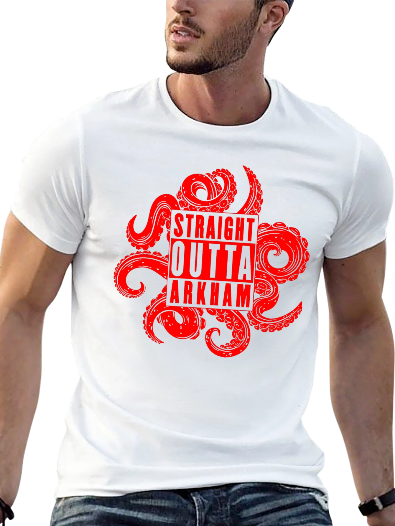 Straight Outta Arkham Graphic T-Shirt